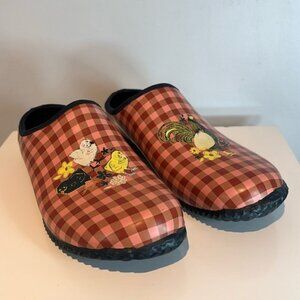 WESTERN CHIEF WOMENS COMFORT GARDEN CLOGS LIGHTWEIGHT WATERPROOF SLIP-ON SIZE 10